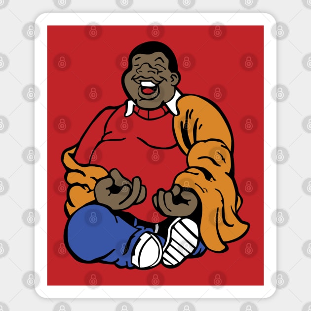 Fat Albert Buddha Magnet by PrettyGoodPosters